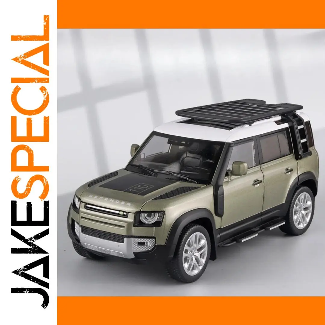 1:18 Scale Land Rover Defender 110 Alloy Model 1 1:18 Scale Land Rover Defender 110 Alloy Model