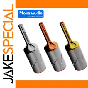 Premium Banana Plugs Set for Audio Connections