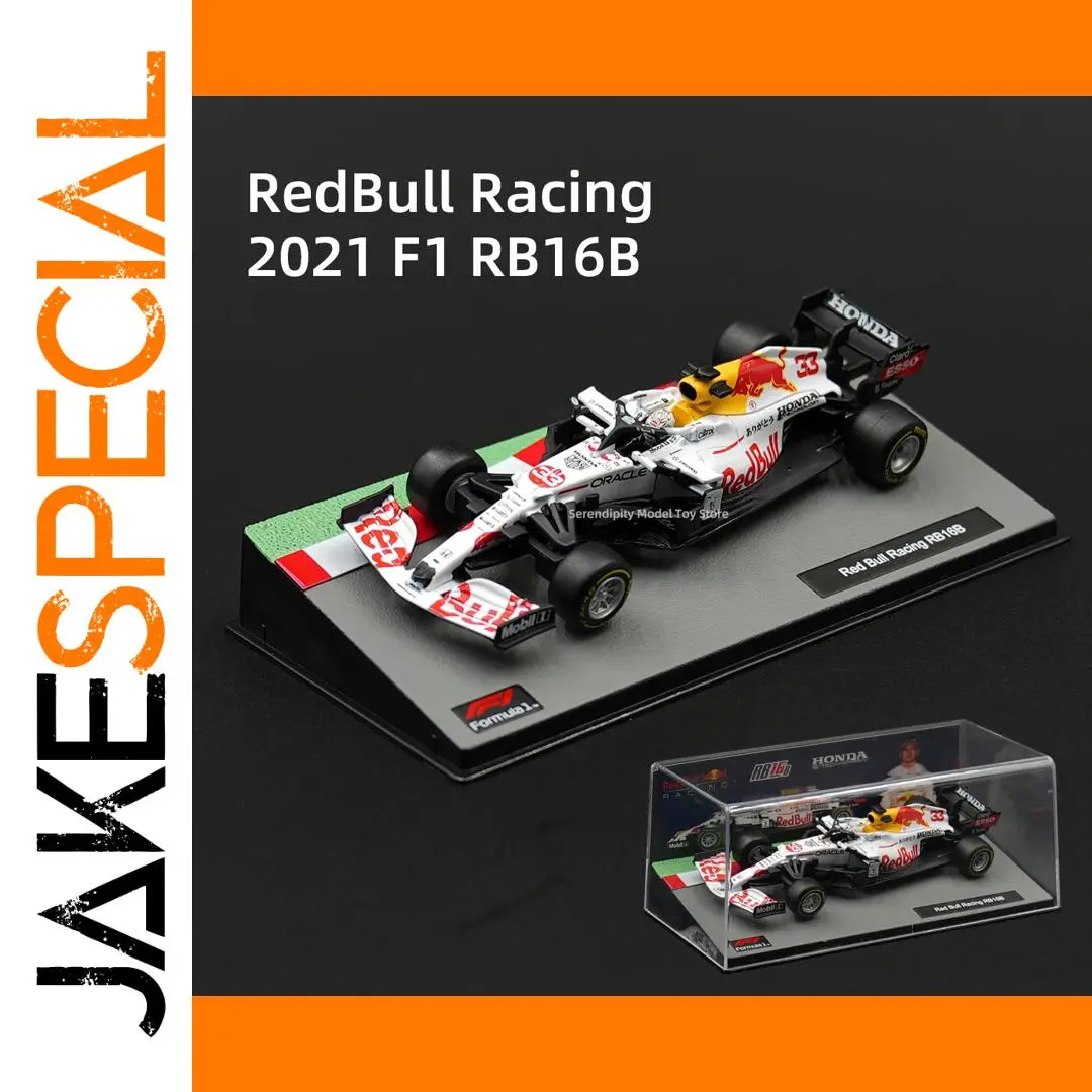 Red Bull RB16B F1 Die-Cast Model 1:43 Scale 1 Red Bull RB16B F1 Die-Cast Model 1:43 Scale