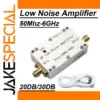 RF Low Noise Amplifier 50MHz-6GHz, 20/30dB Gain