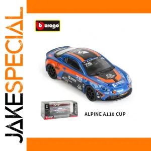 Vibrant 1:43 Alpine A110 CUP Die-Cast Model