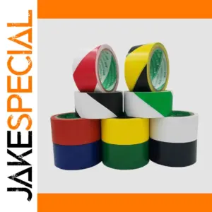 Durable Waterproof PVC Warning Tape 48mm x 18m