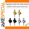 Durable Metal Electric Guitar Strap Buckle