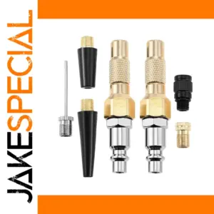 Brass Tire Inflation Nozzle 1/4" NPT Heavy Duty