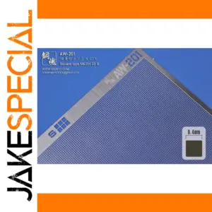 Precision Model Mesh Sheet 5x9cm with 0.1mm Thickness