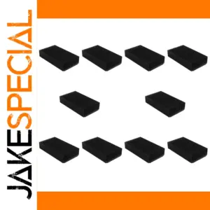 Black Aluminum Heatsinks Set for Electronics