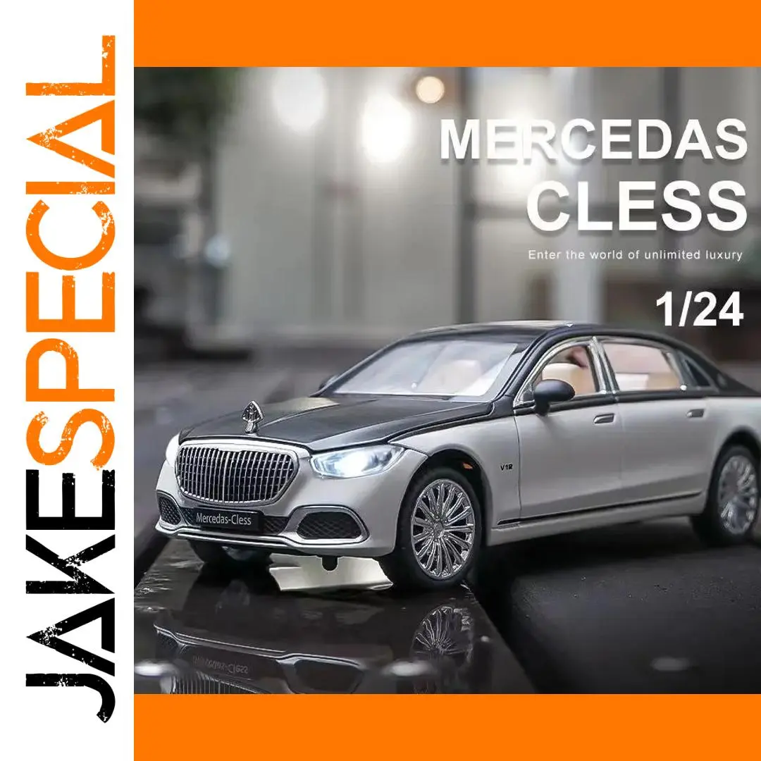 1:24 Mercedes-Benz S-Class Diecast Model 1 1:24 Mercedes-Benz S-Class Diecast Model