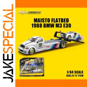 Maisto BMW M3 E30 Tow Truck 1:64 Scale