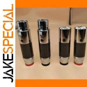 High-End 3-Pin XLR Adapter for Professional Audio