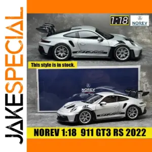 Porsche 911 GT3 RS 2022 Diecast Model 1:18 Scale