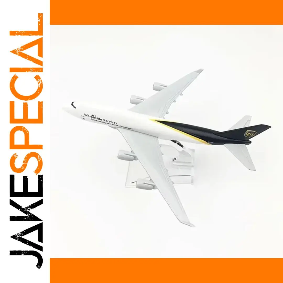 UPS Boeing 747 Model Replica 16cm Collectible 1 UPS Boeing 747 Model Replica 16cm Collectible
