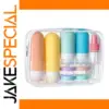 16-Pack Silicone Travel Bottle Set with Case