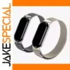 Stainless Steel Milanese Loop for Xiaomi Mi Band 8-10