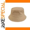 Neutral Beige Outdoor Bucket Hat H6006