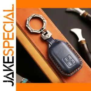 Leather Car Key Cover for Suzuki Swift & Mazda Jimny