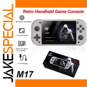 Retro Handheld Game Console with 480x272 Screen