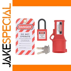 Industrial Safety Socket Lockout Device for up to 40mm