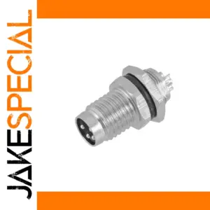 M8 Circular Connector with Gold Pins