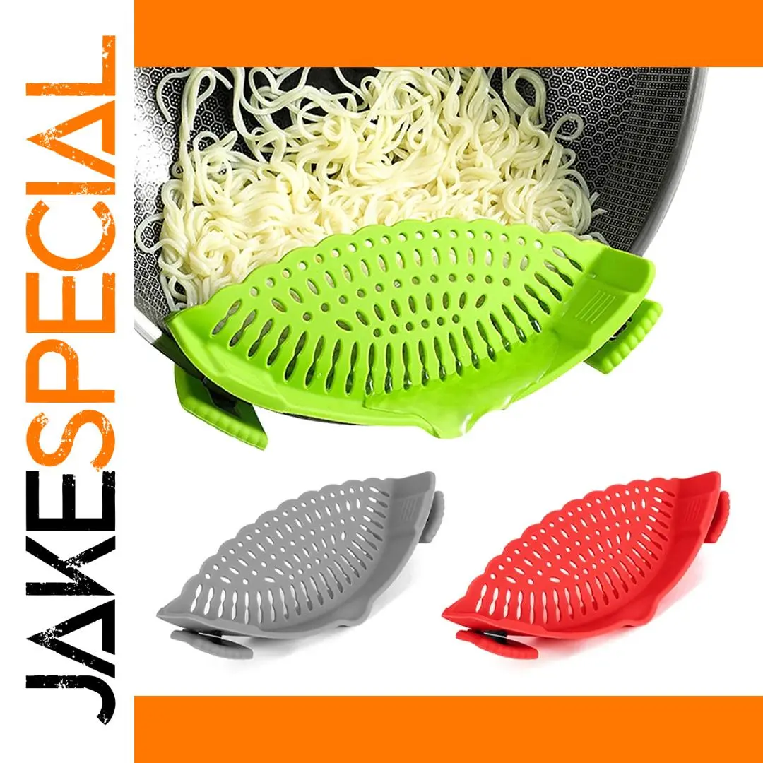 Vibrant Silicone Pot Strainer for Kitchen 1 Vibrant Silicone Pot Strainer for Kitchen