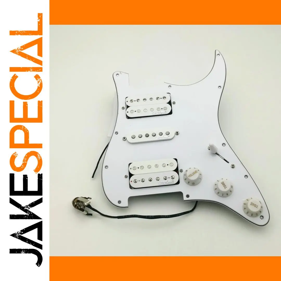 Wilkinson HSH Strat Guitar Pickup Set with Pickguard 1 Wilkinson HSH Strat Guitar Pickup Set with Pickguard