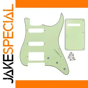 Mint Green HSS Stratocaster Pickguard Set