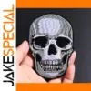 Punk Skull Embroidered Patch 8.9x5.9 cm