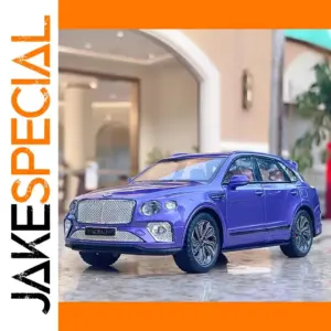 Purple 1:24 Scale Diecast Alloy SUV Model