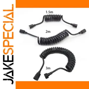 Black Flexible Shower Hose 1.5m-3m