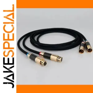 High-End OCC Silver-Plated XLR Cable 2.5m