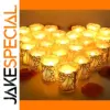 Elegant Set of Flameless LED Tealights for Decor