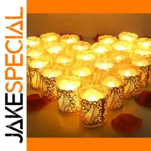 Elegant Set of Flameless LED Tealights for Decor