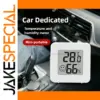 Digital Hygrometer for Car and Indoor Use