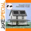 Miniature Solar Panel Model Kit for Dioramas