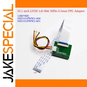 LVDS Adapter Plate for 10.1-Inch LCDs