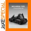 McLaren 720S 1:24 Diecast Model in Black