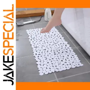 Pebble Anti-Slip Bath Mat 70x36cm