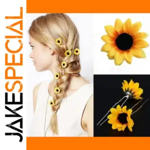 Sunflower Hair Clip for Women