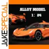 1:24 Scale Diecast Alloy Sports Car Model