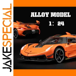 1:24 Scale Diecast Alloy Sports Car Model