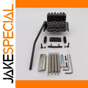 Black FR Rose Tremolo Bridge for Precision Guitars