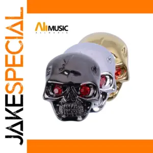 Metal Skull Control Knobs for Guitars