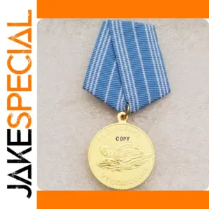 Medal of Heroism with Blue Ribbon