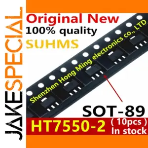HT7550-2 Voltage Regulator Set SOT-89 Pack of 10