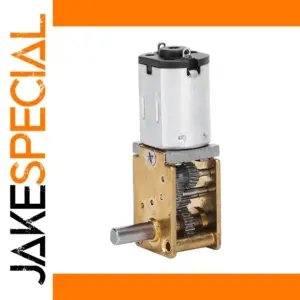 Mini Gear Motor with 1:236 Ratio and Variable Speeds