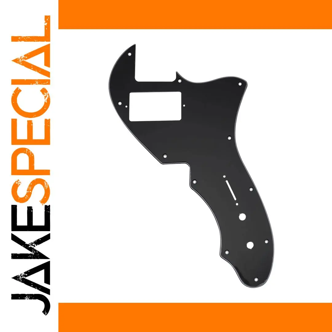 Black Les Paul Style Guitar Pickguard with Shielding 1 Black Les Paul Style Guitar Pickguard with Shielding