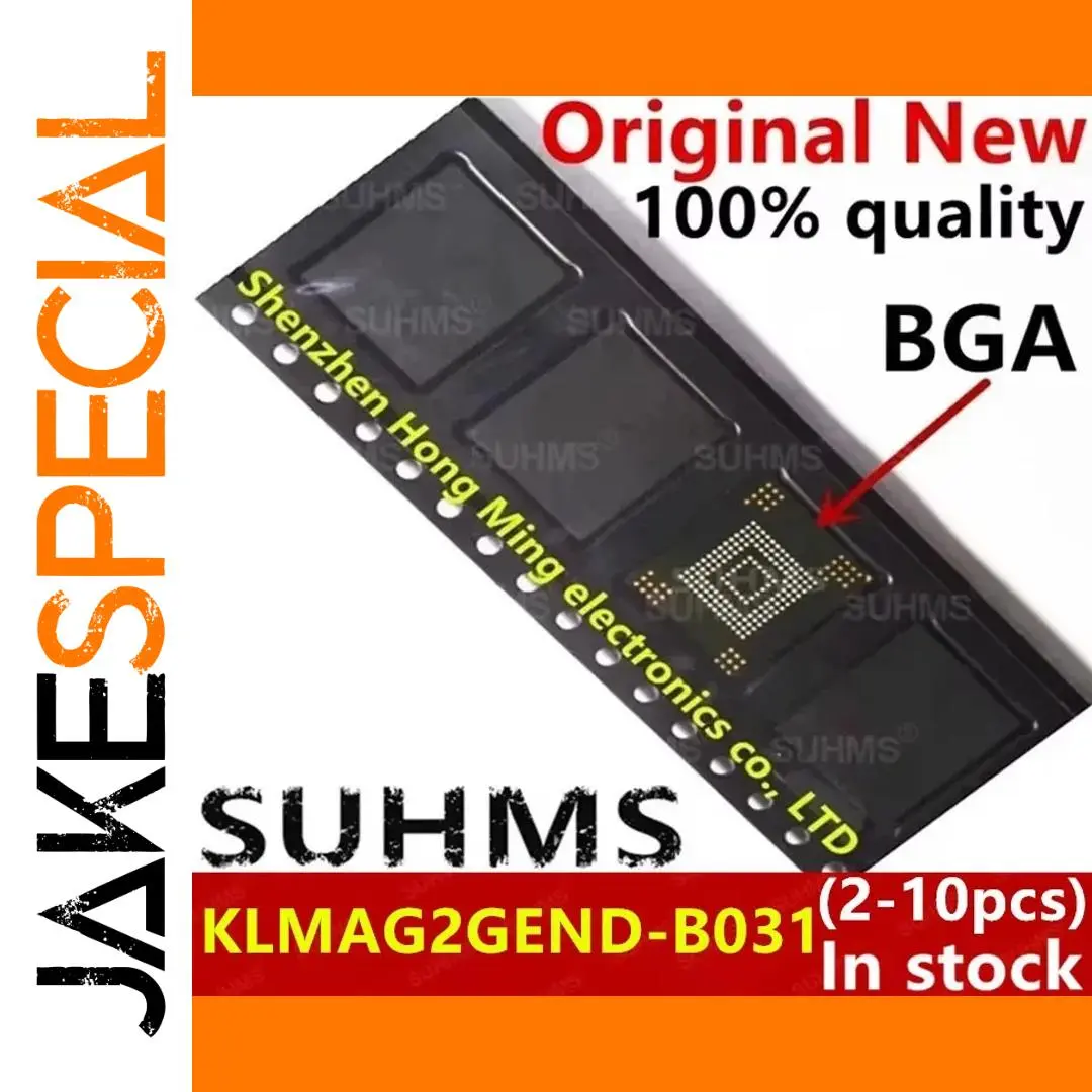 Black BGA Drive IC Model KLMAG2GEND-B031 1 Black BGA Drive IC Model KLMAG2GEND-B031