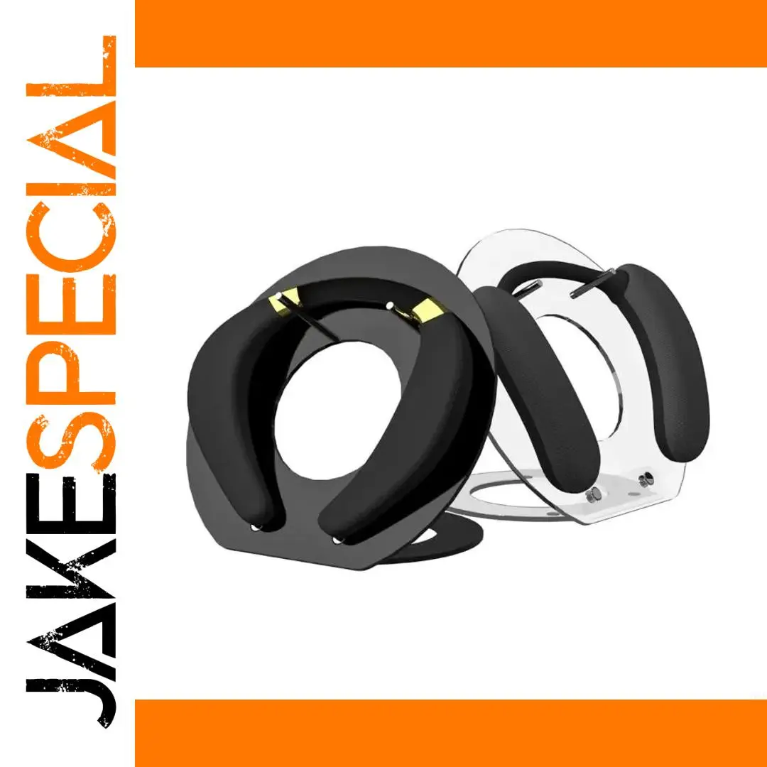 Acrylic Headphone & Speaker Stand 25cm 1 Acrylic Headphone & Speaker Stand 25cm