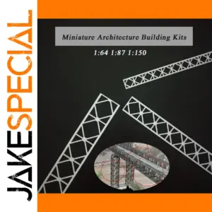 Steel Truss Bridge Model for Dioramas