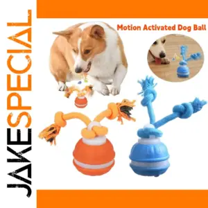 Vibrant Motion-Activated Dog Toy for Small & Medium Dogs