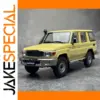 Land Cruiser 76 LC76 1:18 Diecast Model Yellow